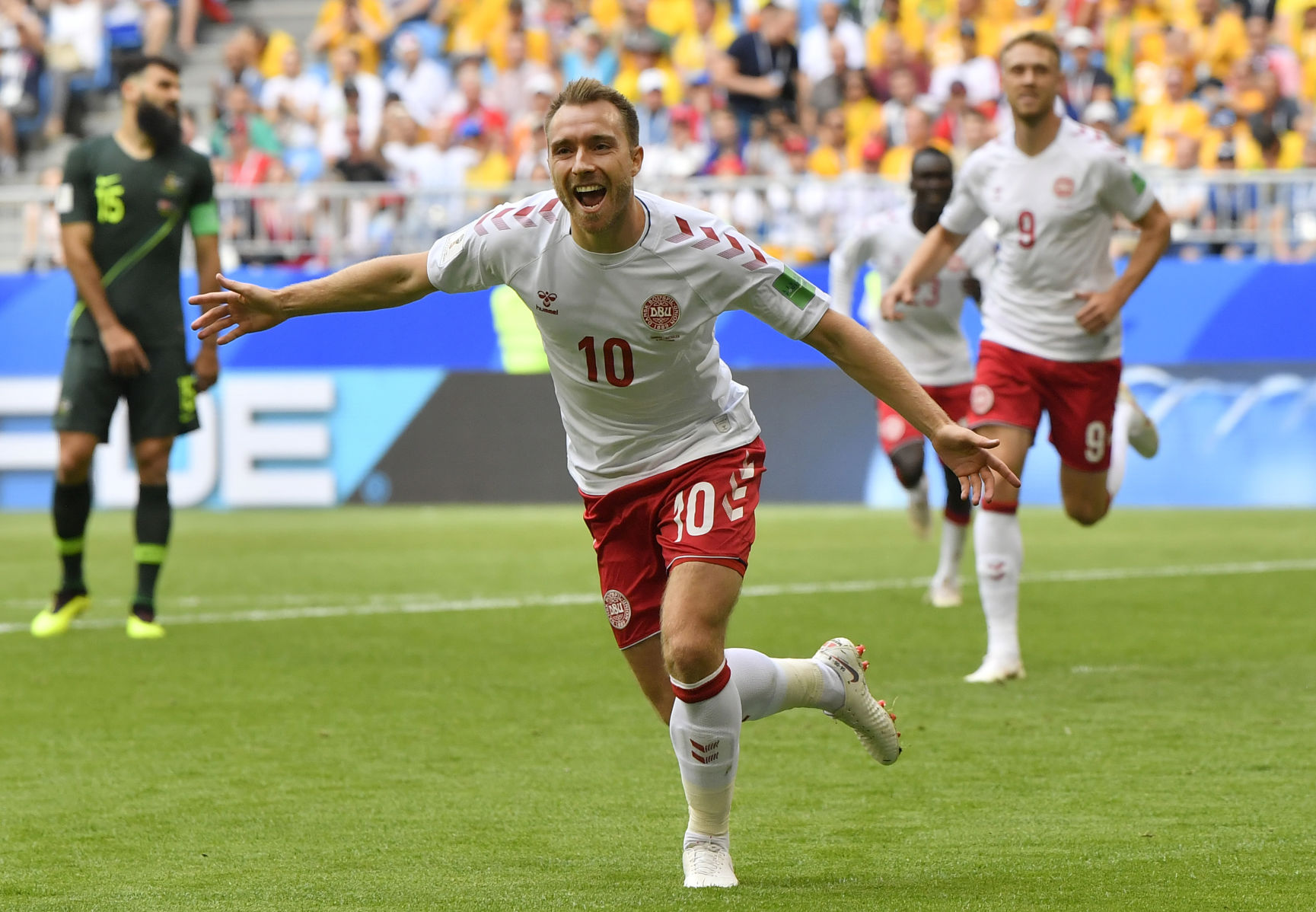 Denmark's Christian Eriksen